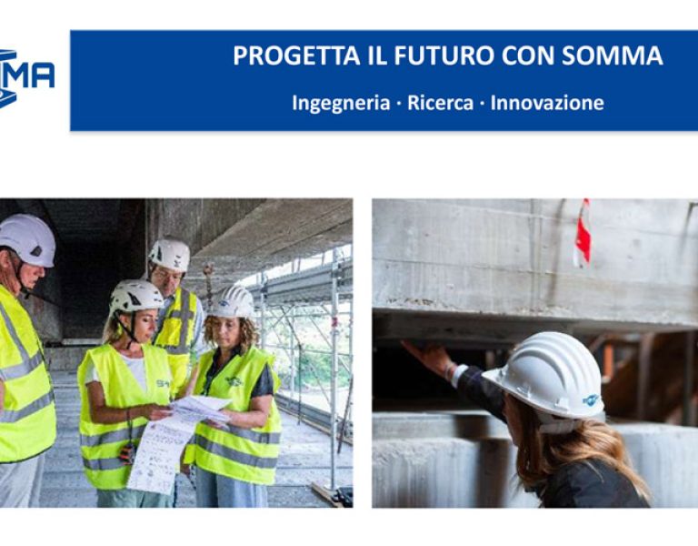 SOMMA cerca neolaureati in Ingegneria Civile e Meccanica